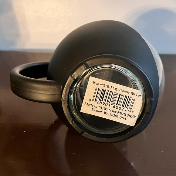 Service Ideas Glass Lined Tea Ball with Removable Basket - Picture 2 of 9